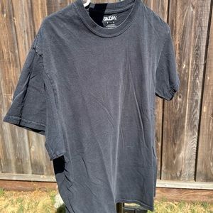 Solid black gildan tees